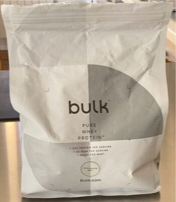 Pure whey protein chocolate mint