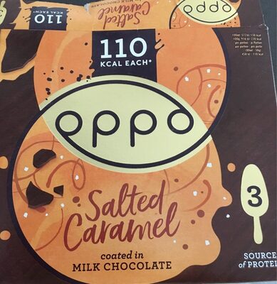 Salted Caramel Biscuit Crunch Stick front packaging