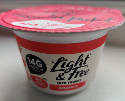 Light & Free Skyr Yogurt - Raspberry