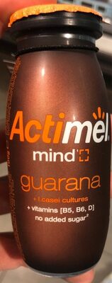 Actimel Mind - Guarana front packaging