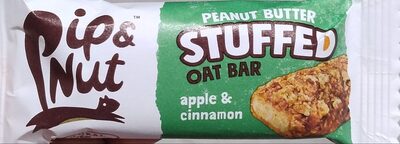 Apple & Cinnamon Peanut Butter Stuffed Oat Bar