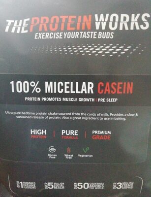 Caséine micellaire front packaging