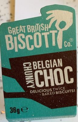 Chunky Belgian Choc Baked Biscuits