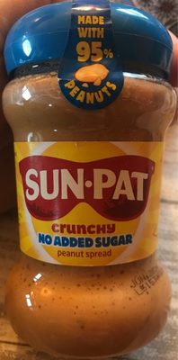 Sun Pat Peanut Butter Crunchy No Added Sugar