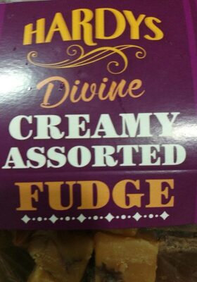 Divine creamy assorted fudge