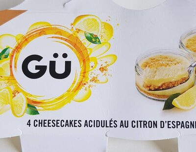 Cheescakes acidules citron d Espagne