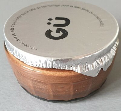 Tentation de mousse sur ganache au chocolat front packaging