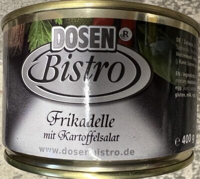 Frikadelle mit Kartoffelsalat front packaging