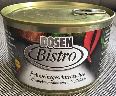 Schweinegeschnetzeltes in Champignontahmsoße mit Mudeln