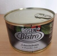 Schweinebraten in Dunkelbiersoße