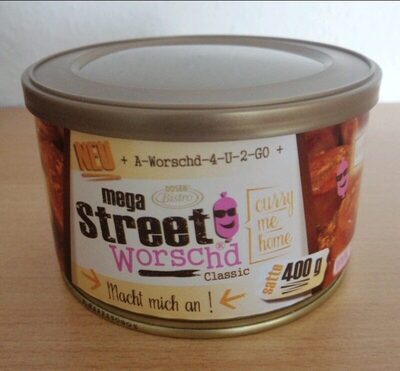 Street Worschd Classic (Currywurst Weiß)