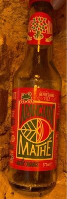 Aranciada Mathé front packaging