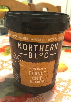 Vegan Peanut Chip Ice Cream front packaging