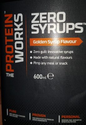 Zéro syrups