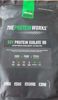 Proteine de soja 90 isolat crème vanille