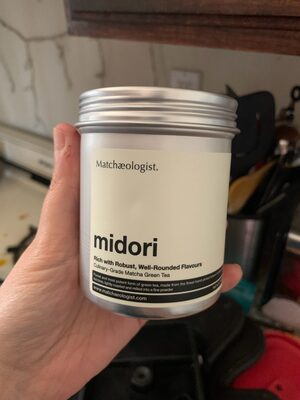 Midori Matcha front packaging