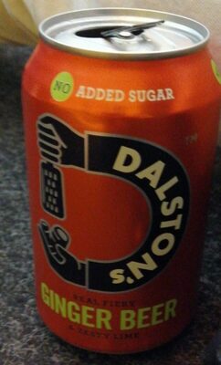 Ginger Beer With Zesty Lime front packaging