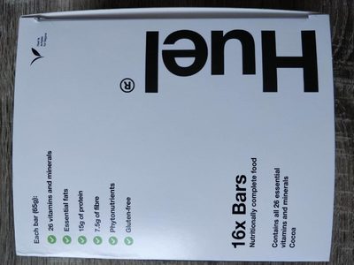 Huel bars front packaging