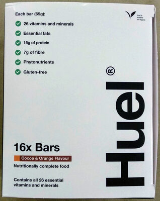 Huel Bar cacao & orange