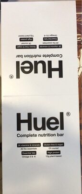 Complete nutrition bar coffee caramel