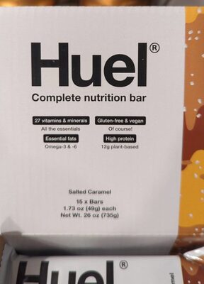 Salted Caramel - Huel Complete nutrition bar