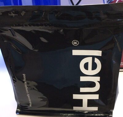 Huel black front packaging