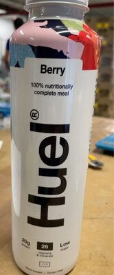 Huel berry front packaging