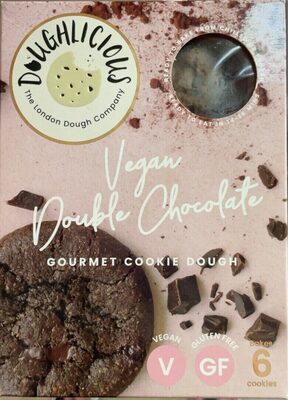 Vegan double chocolate gourmwt cookie dough