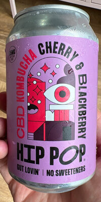 Cherry & Blackberry CBD kombucha