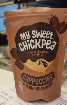 Roasted Chickpeas Dipped in Cappuccino and Dark Chocolate