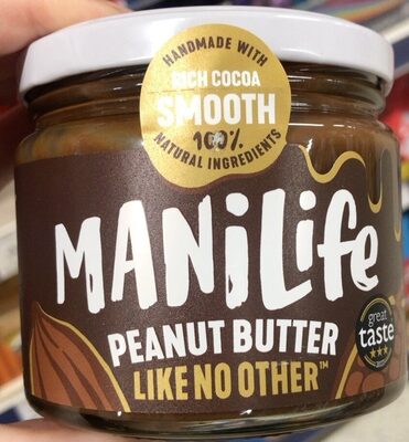 Rich cocoa smooth peanut butter