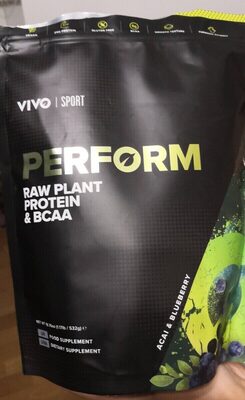 Perform Raw Plant Protein & Bcaa Acai & Blueberry