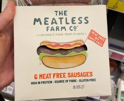 6 meat free sausages