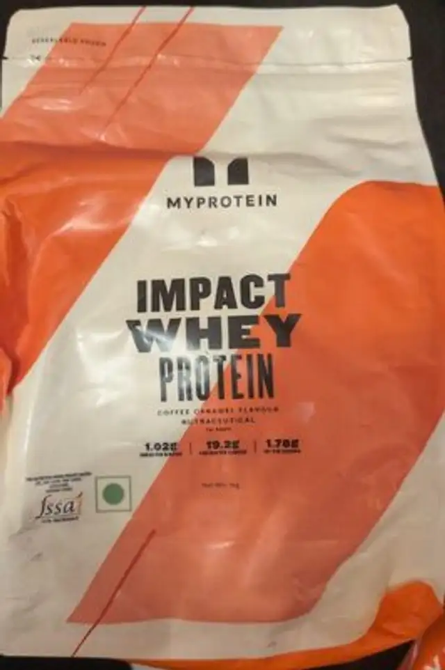 MyProtein Impact Whey Protein - Coffee Caramel front packaging