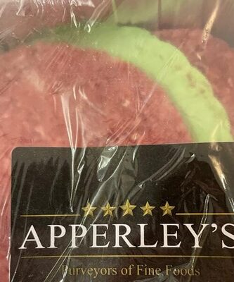 Apperleys 4 oz beefy burger