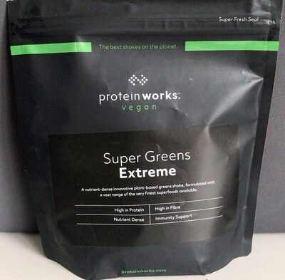Super greens extreme front packaging