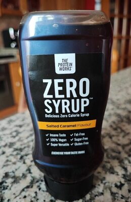 Zero syrup front packaging