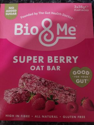 Super Berry Oat Bars