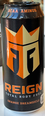 Reign Orange Dreamsicle, BCAA drink