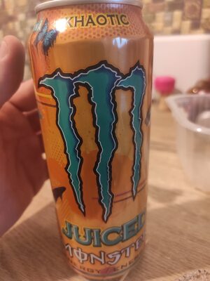 Monster energizant front packaging