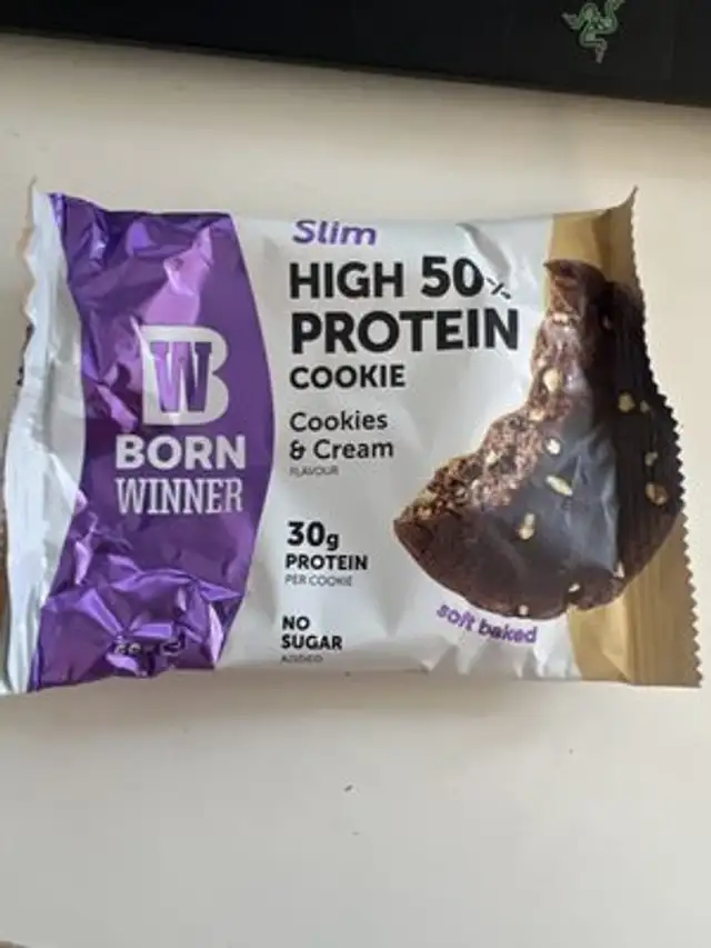 High Protein Cookie - Cookies And Cream front packaging