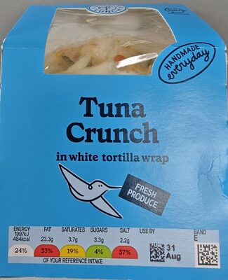 Tuna Crunch front packaging