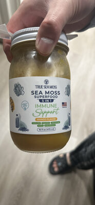 Sea Moss Superfood 5 in 1 Immune Support Mango Flavor