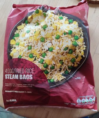 4 Egg Fried Rice Steam Bags