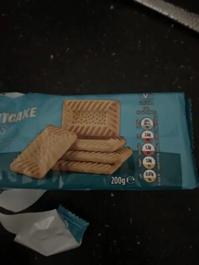 Shortcake Biscuits front packaging