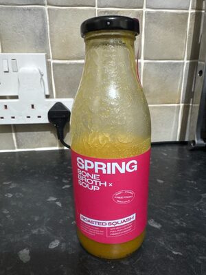 Roasted Squash And Chicken Bone Broth Soup