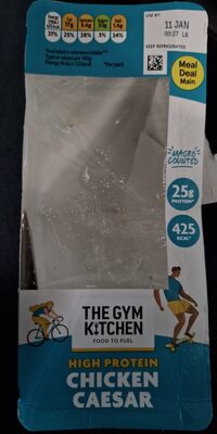 High Protein Chicken Caesar Sandwich