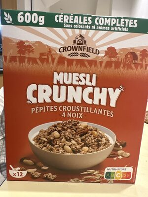 Muesli crunchy 4 noix