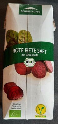 Rote Bete Saft Bio