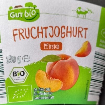 Bio-Fruchtjoguhrt - Pfirsich